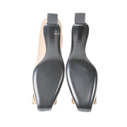 Roger Vivier Trompette Beige Patent Shoes#38.5